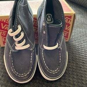 Youth Size 12, Blue High Top Shoes